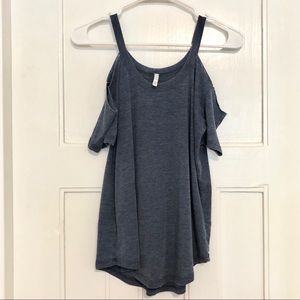 Z Supply Cold Shoulder Navy